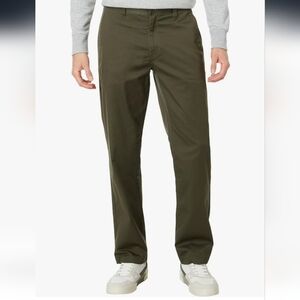 Volcom Men's Loose Fit Gray Cargo Pants 34 X 30 Like New With Logo